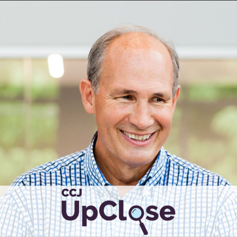 UpClose logo with headshot of Dan Meyer