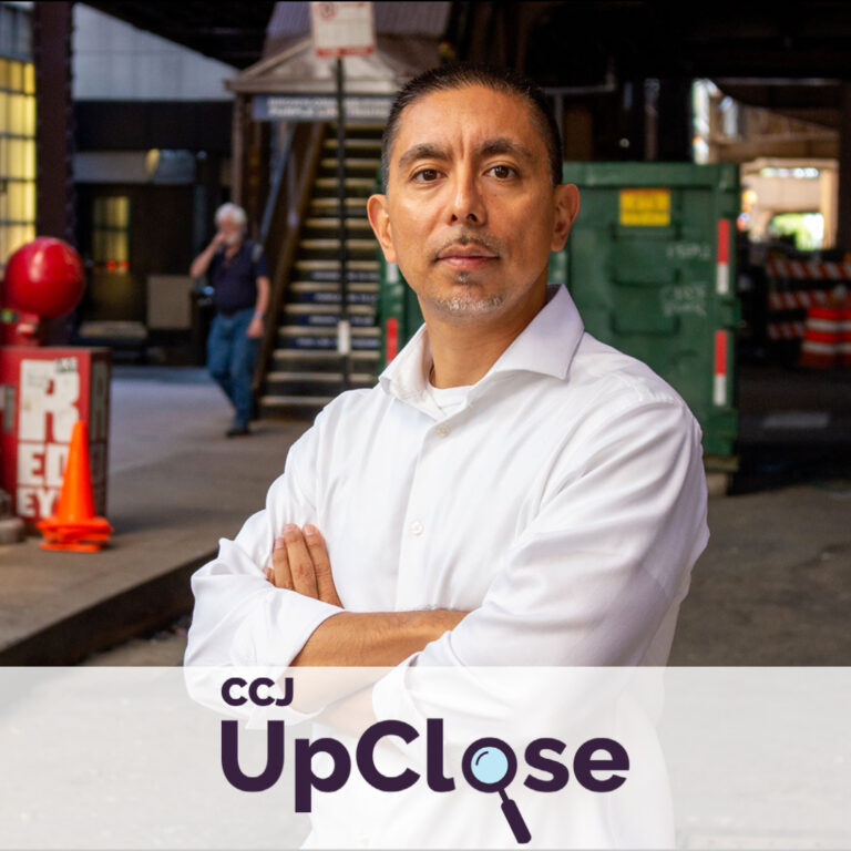 UpClose logo with headshot of Eduardo Bocanegra