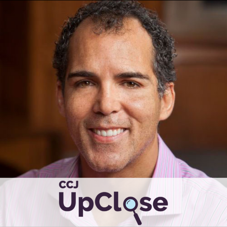 UpClose logo with headshot of James Forman, Jr.