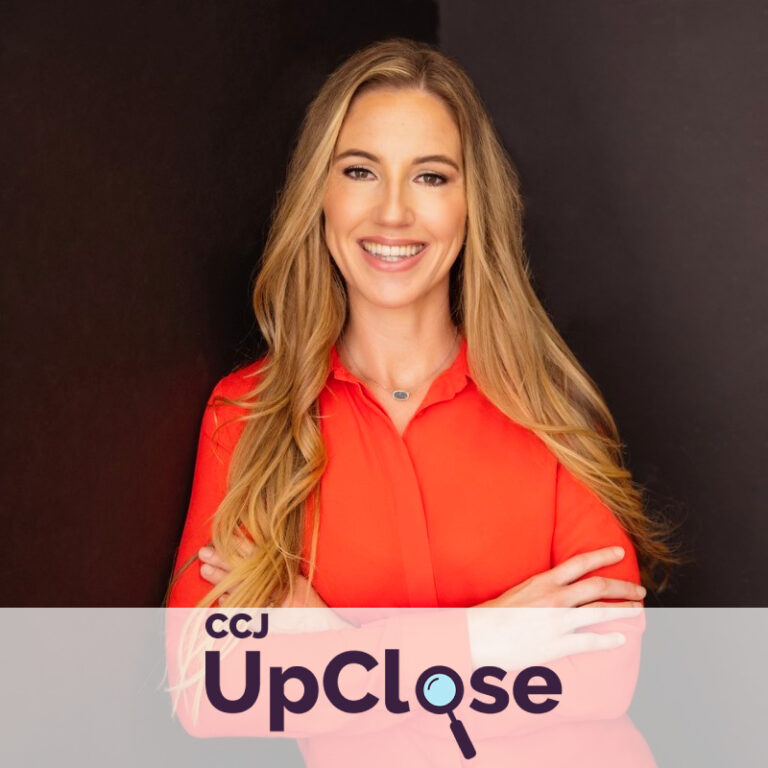 Upclose logo with headshot of Alysia Bell
