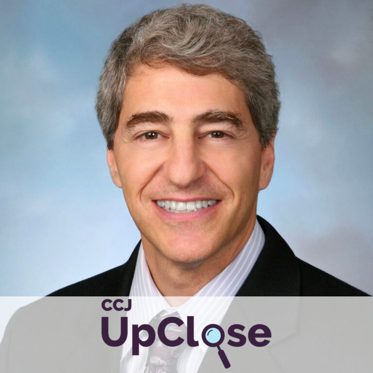 UpClose logo with headshot of Richard Jerome