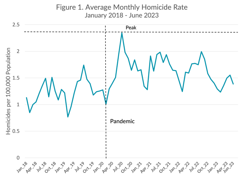 Meeting 4 Exploring Changes in Homicide and Motor Vehicle Theft Rates