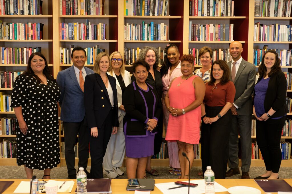 Group photo at the first meeting of the Women's Justice Commission