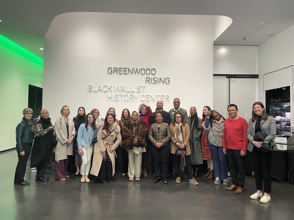 Group photo of Women's Justice Commission members in Tulsa, Oklahoma