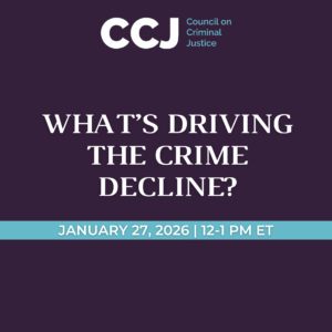 What's Driving the Crime Decline webinar