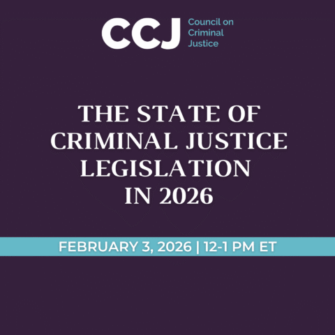 State of Criminal Justice Legislation