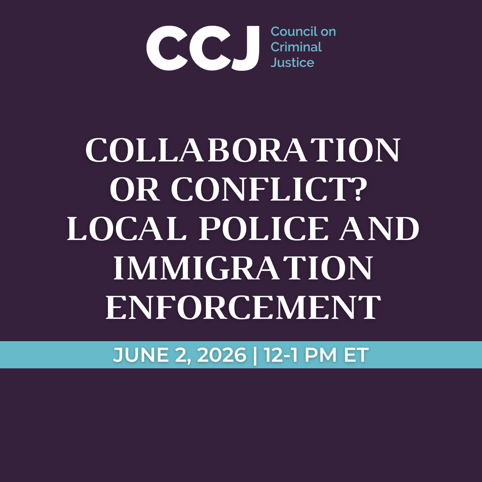 Collaboration or Conflict? Local Police and Immigration Enforcement