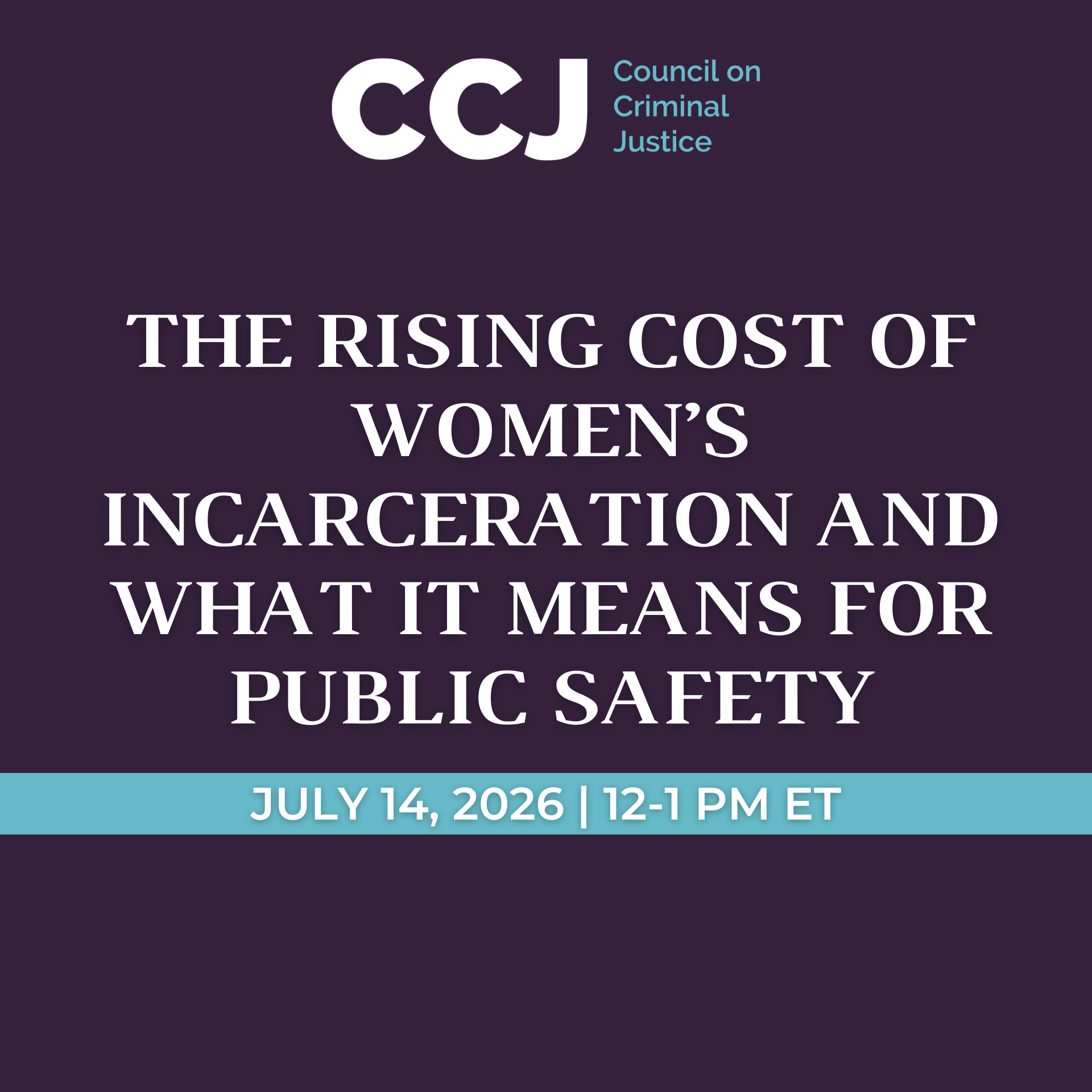 The Rising Cost of Women’s Incarceration & What It Means for Public Safety